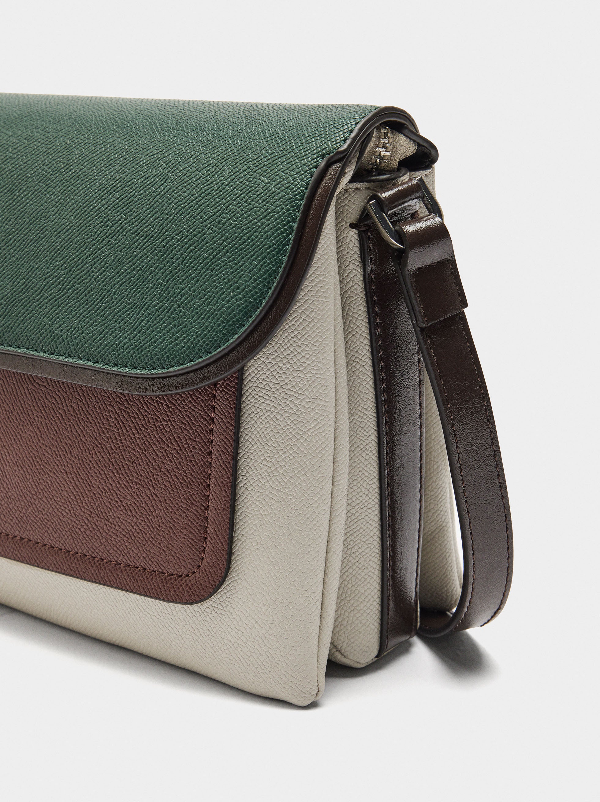 Bolso Bandolera Color Block