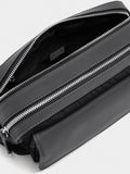 Bolso Bandolera De Nylon Con Solapa