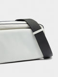 Bolso Bandolera De Nylon Con Solapa