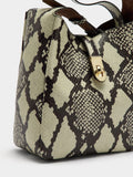 Bolso De Hombro Estampado Animal