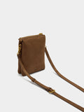 Bolso Bandolera Con Textura Y Tachuelas