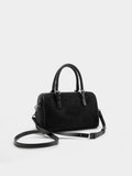 Bolso Bowling Efecto Piel L