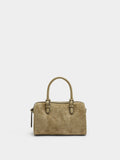 Bolso Bowling Efecto Piel L