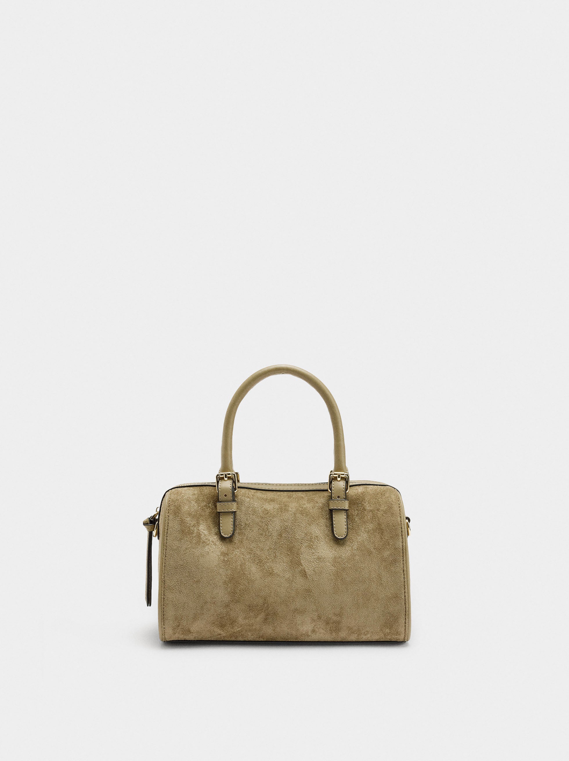 Bolso Bowling Efecto Piel L