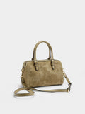 Bolso Bowling Efecto Piel L