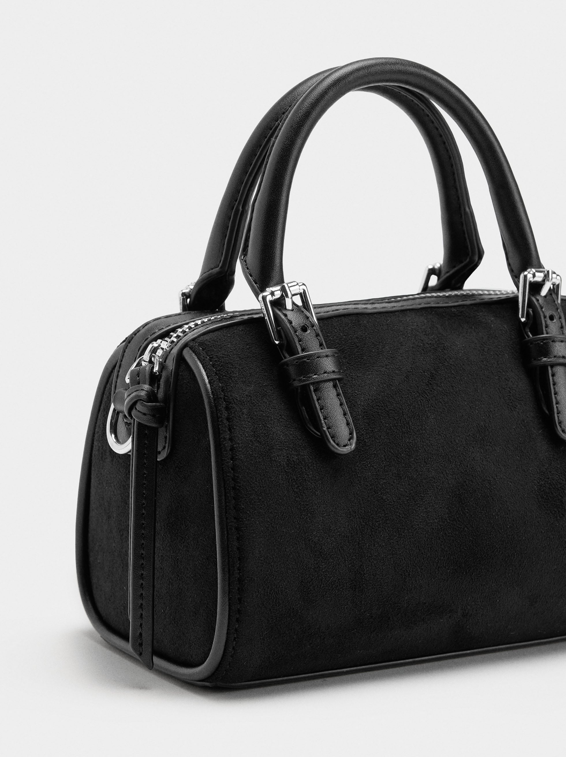 Bolso Bowling Efecto Piel S
