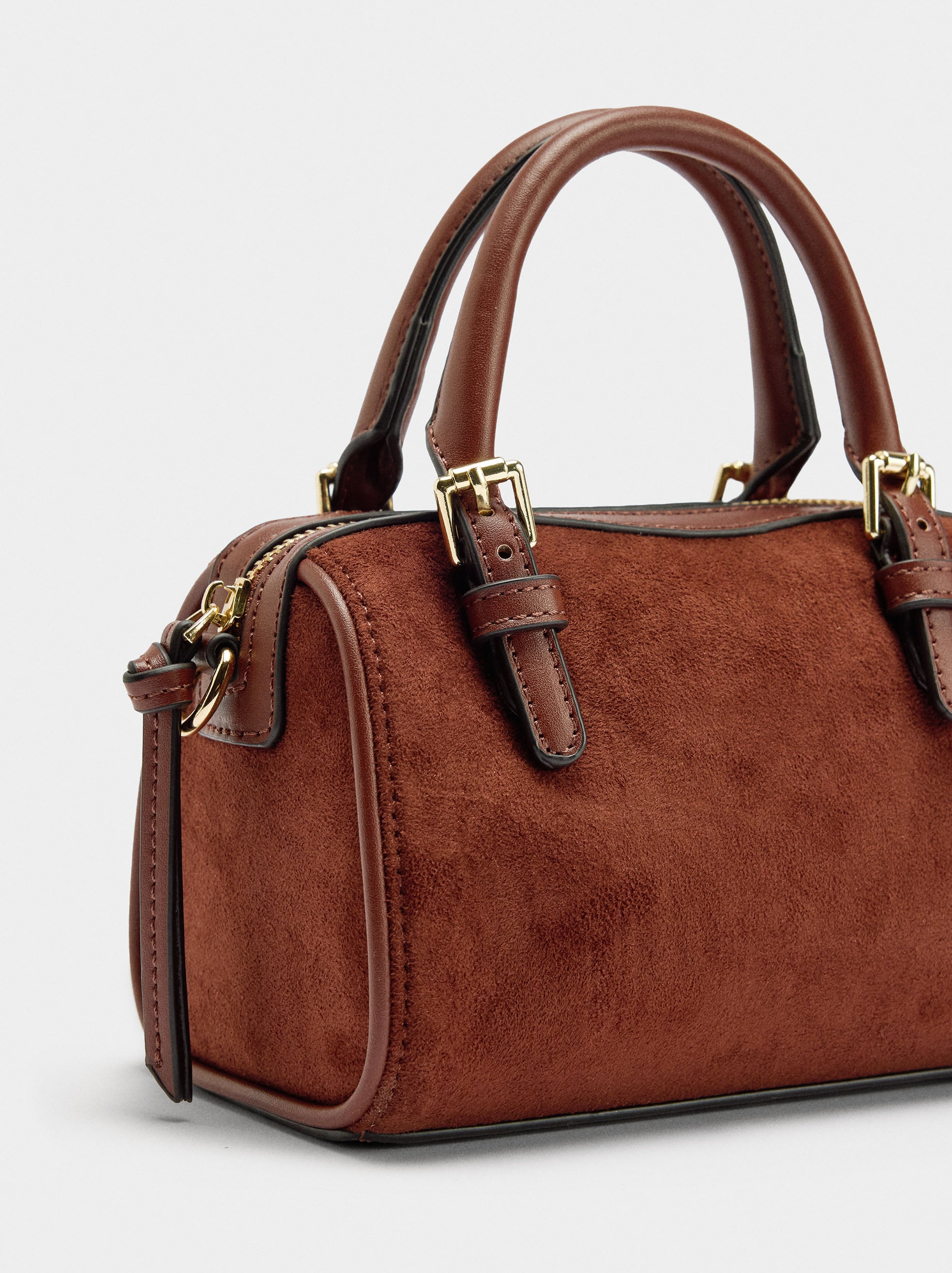 Bolso Bowling Efecto Piel S