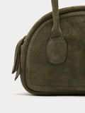Bolso Bowling De Piel