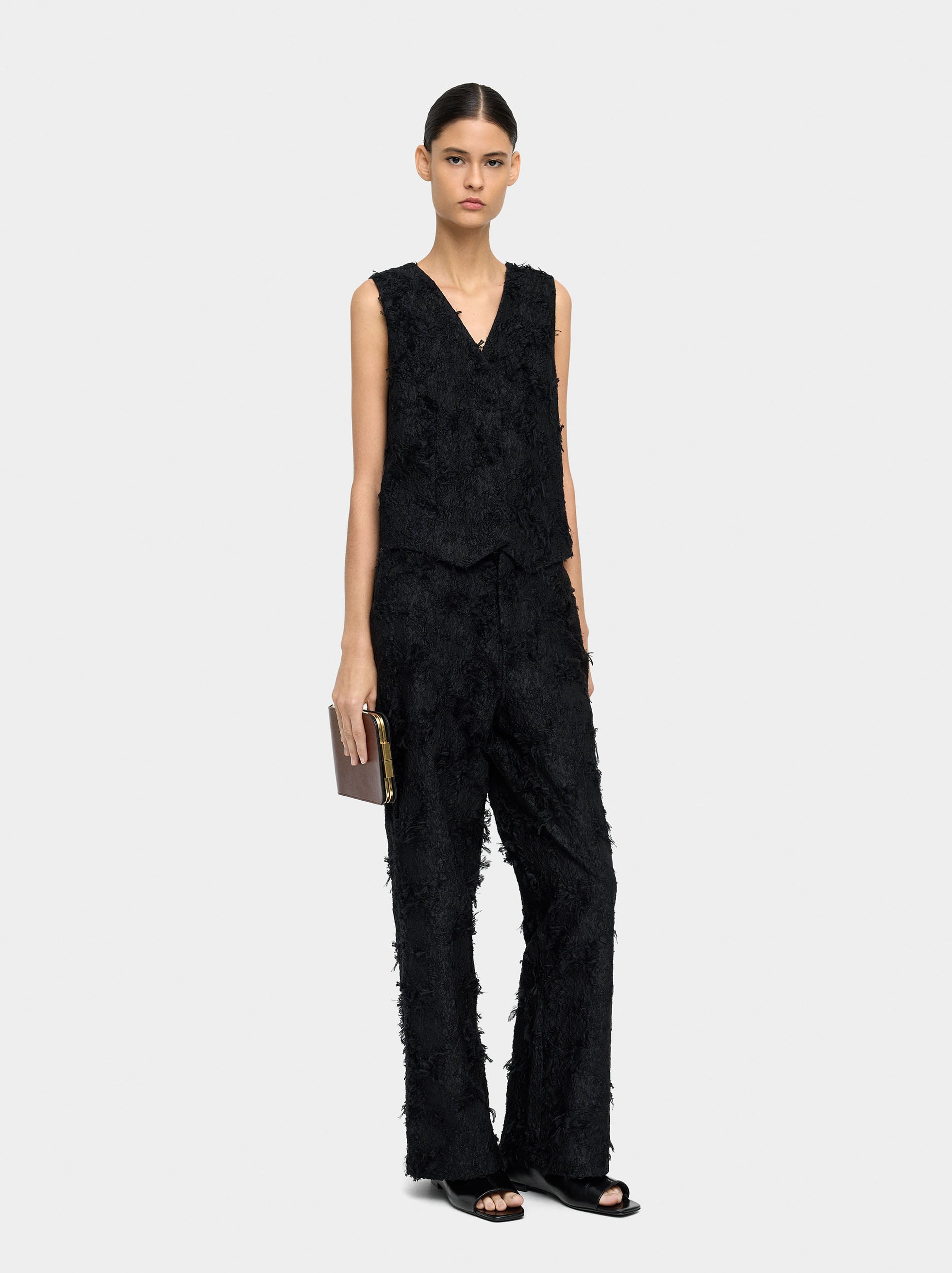 Chaleco Jacquard