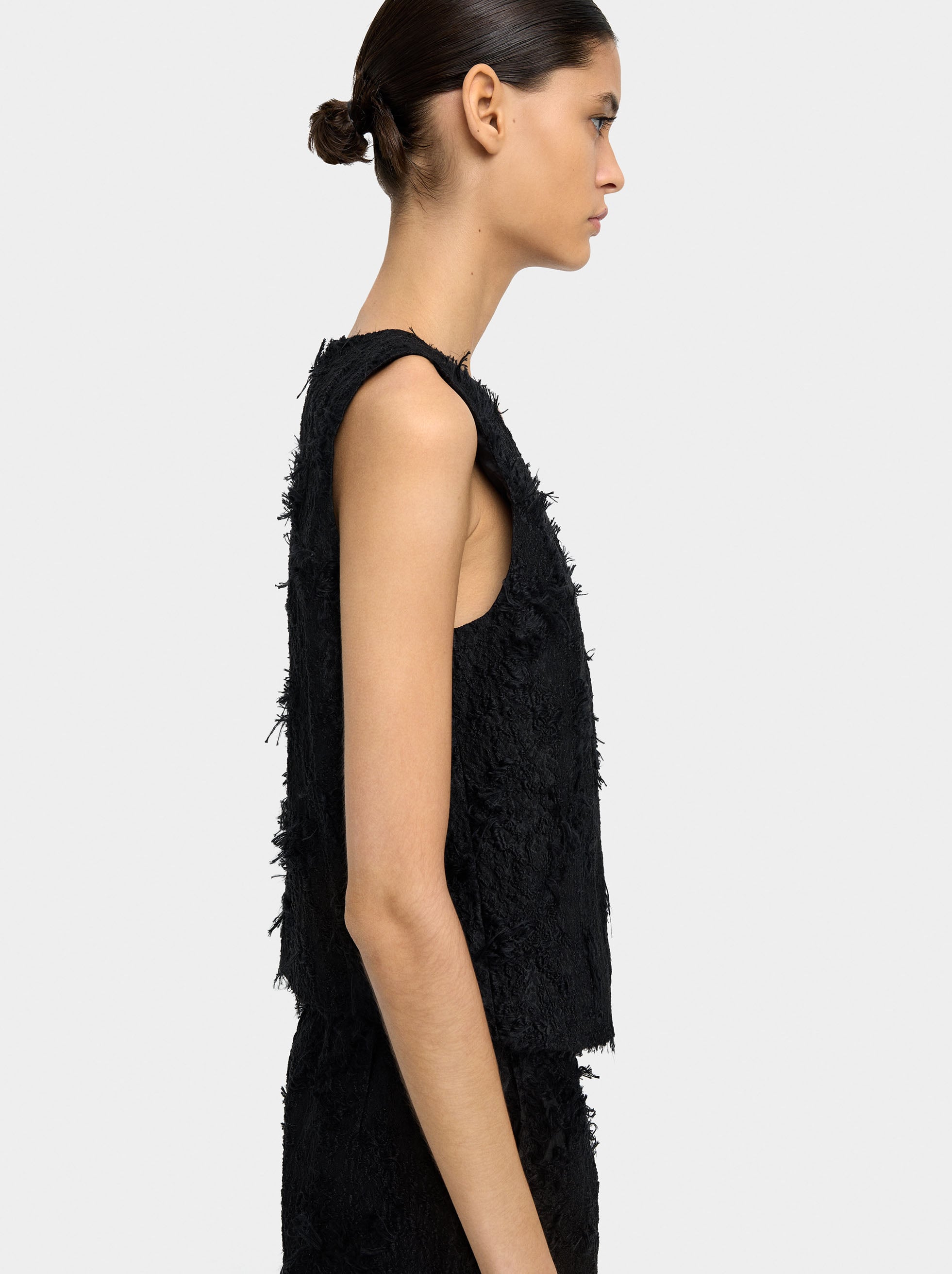 Chaleco Jacquard