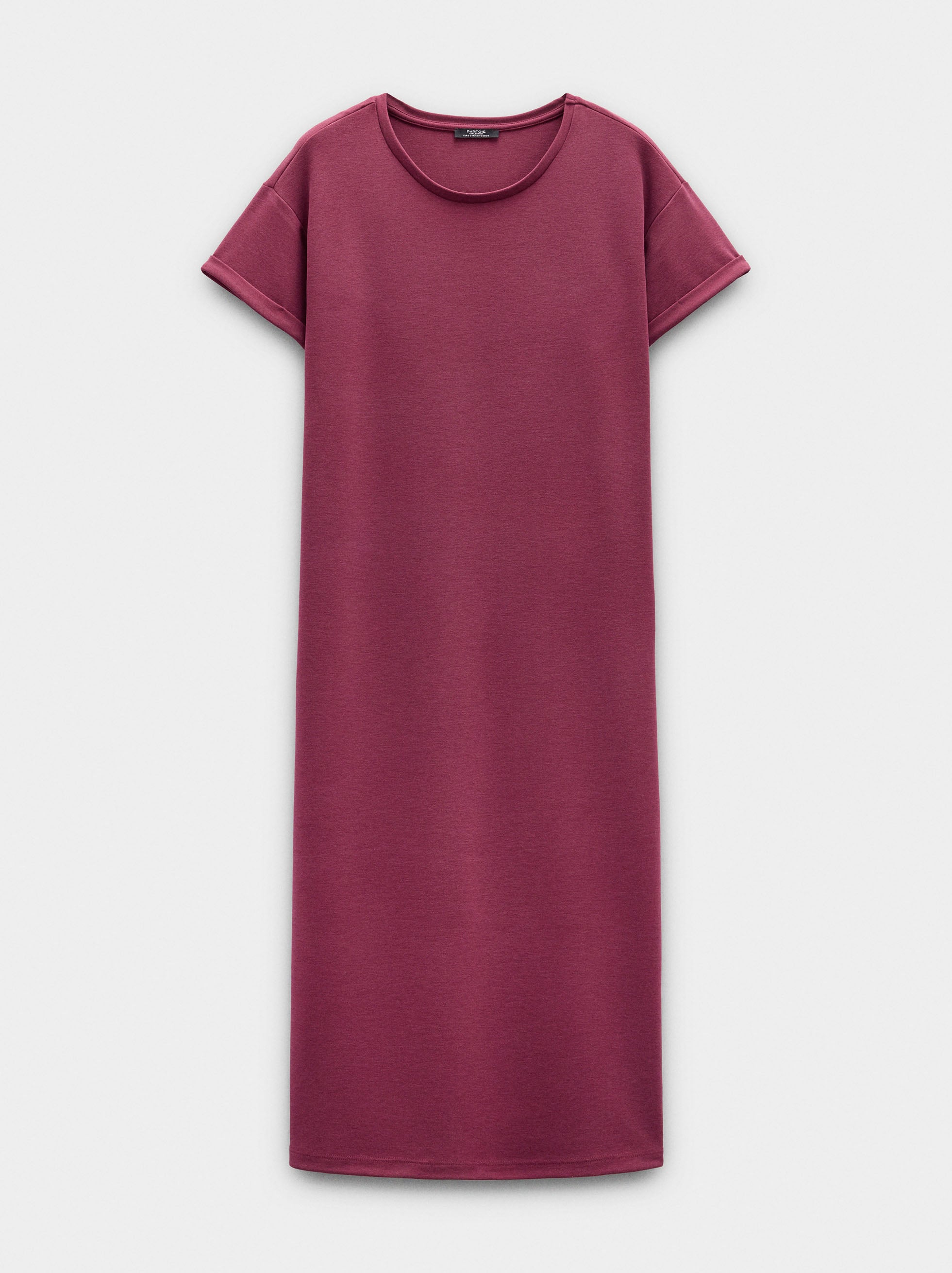 Vestido Midi Liso