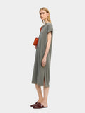 Vestido Midi Liso