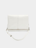 Bolso De Hombro De Piel Craquelada