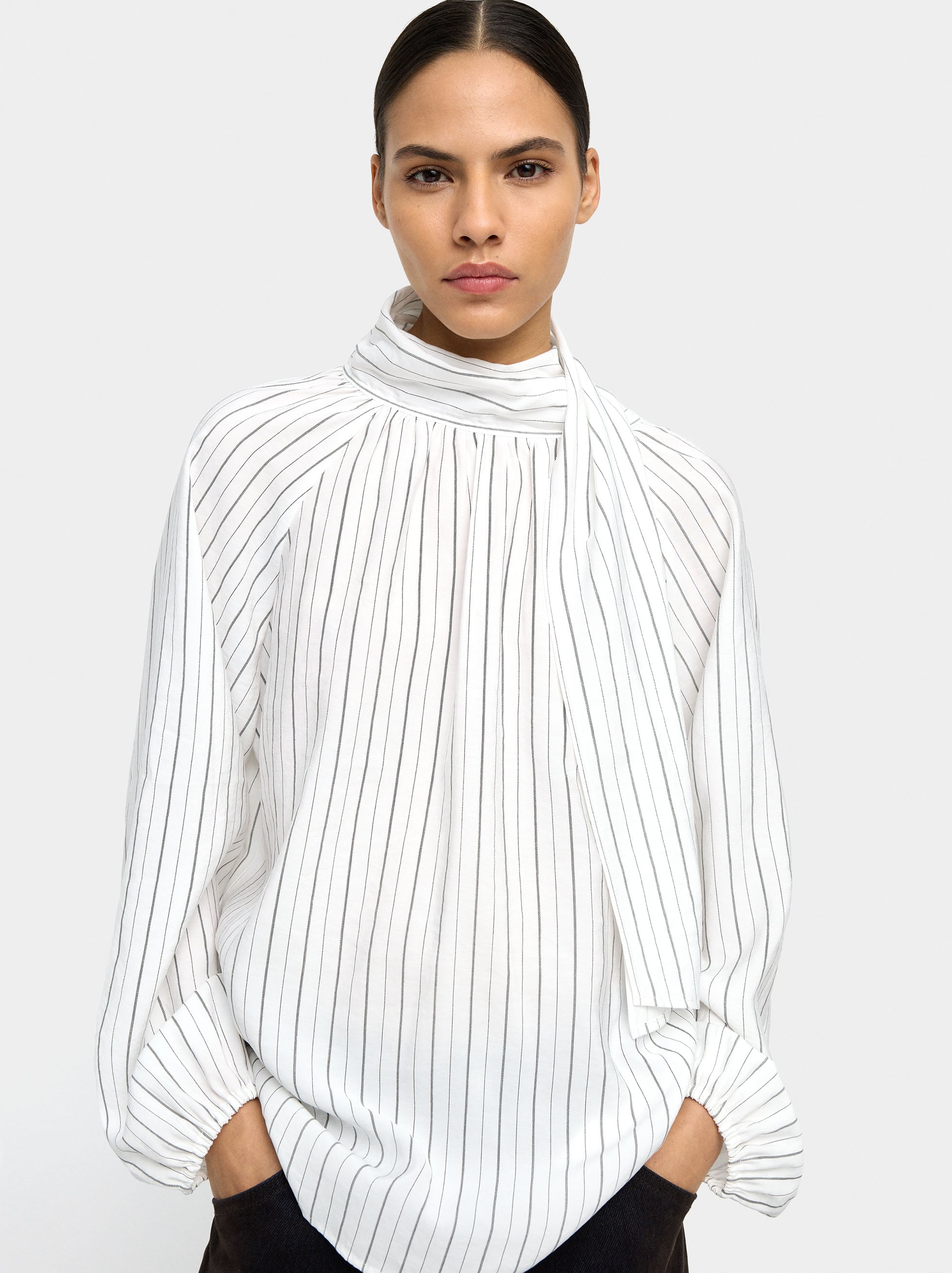 Blusa Con Rayas