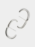 Pendientes Ear Jacket Segmentados - Acero Inoxidable