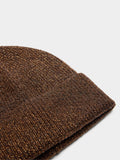 Gorro De Punto Lurex Con Dobladillo