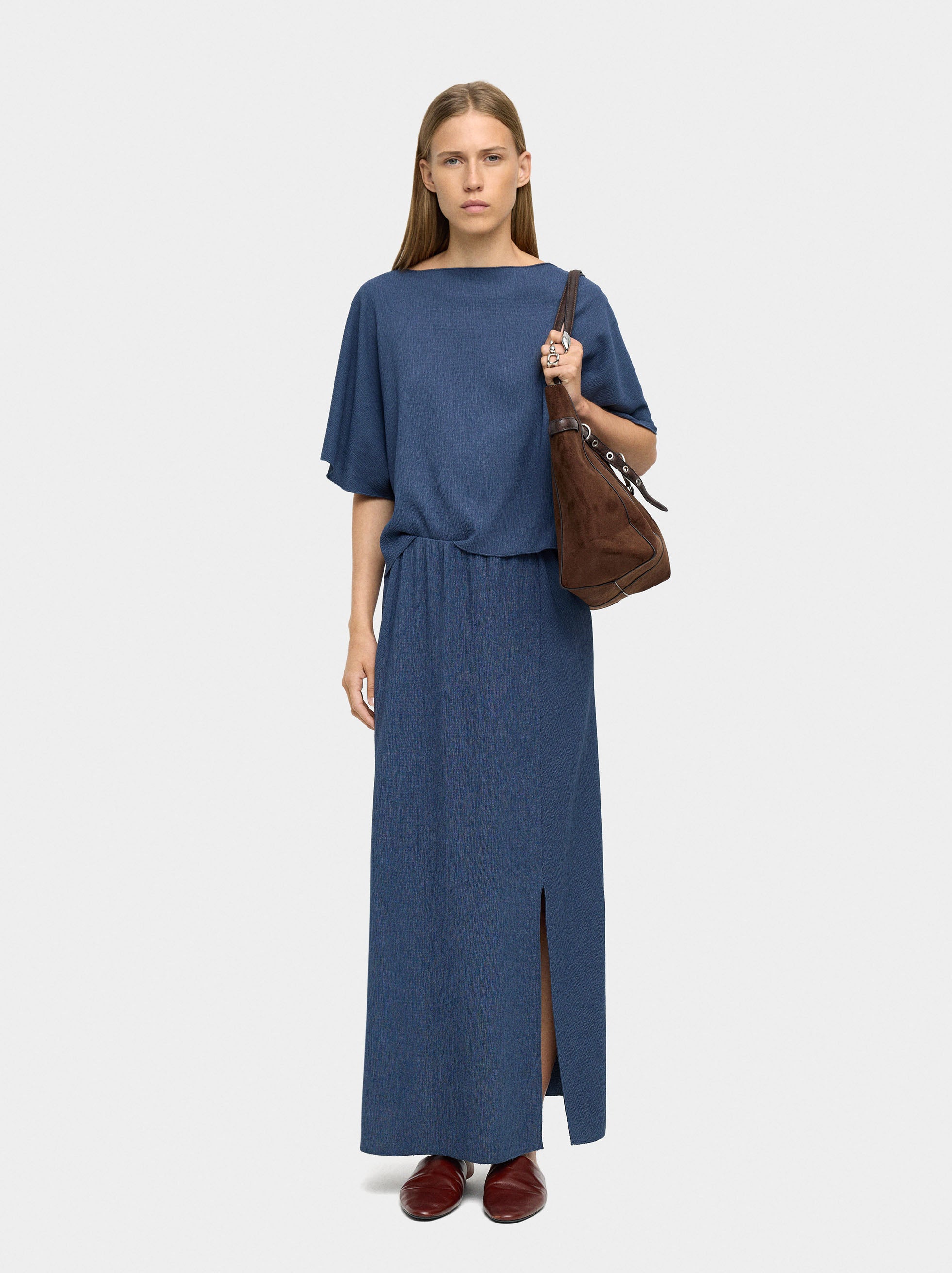 Blusa Efecto Arrugado