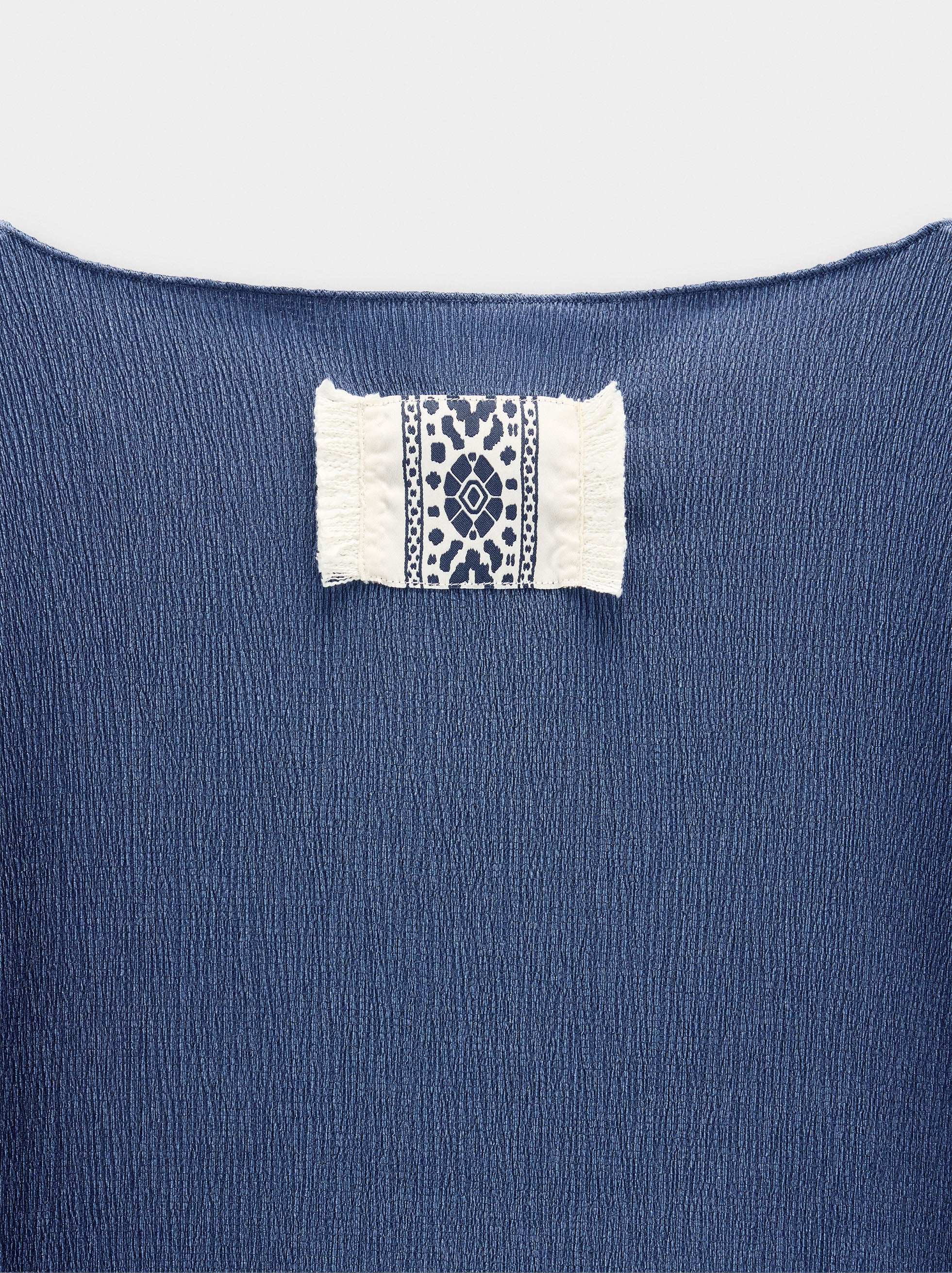Blusa Efecto Arrugado