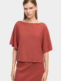 Blusa Efecto Arrugado