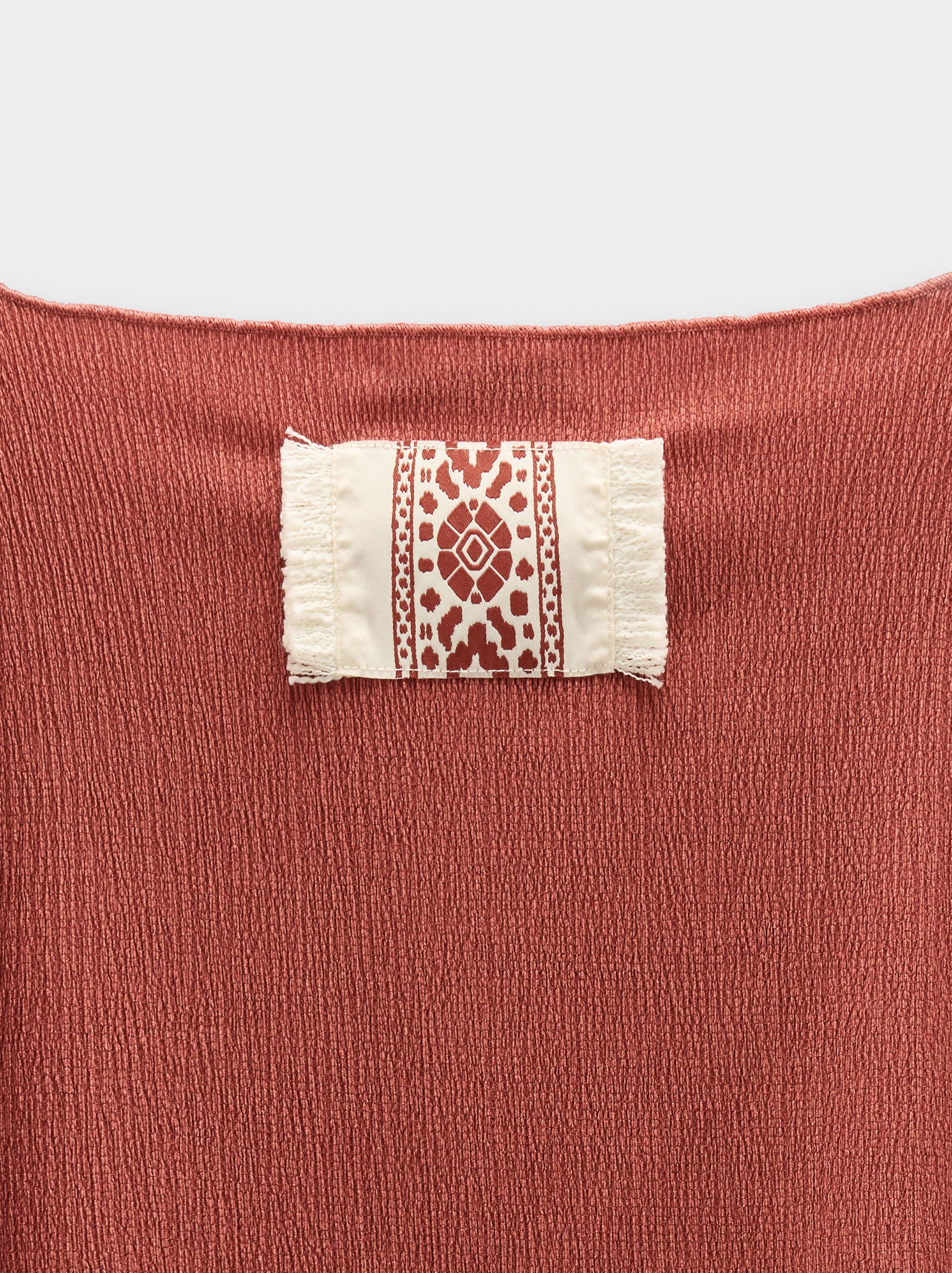 Blusa Efecto Arrugado
