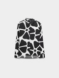 Camisa Estampada Efecto Arrugado