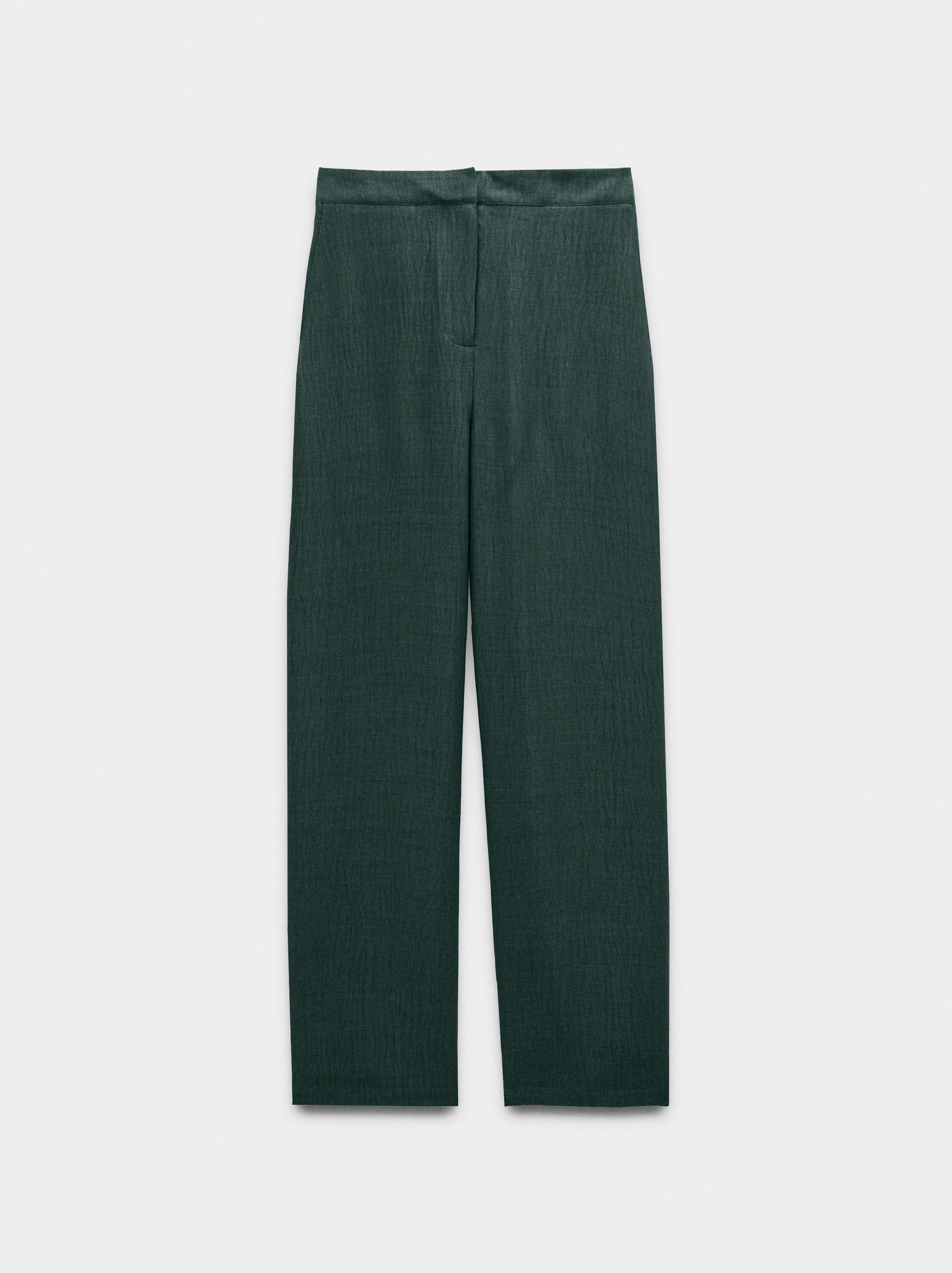 Pantalones Con Efecto Arrugado