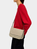 Bolso Bandolera Con Solapa Doble