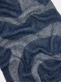 Bufanda De Jacquard Con Flecos