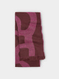 Bufanda De Jacquard Con Flecos