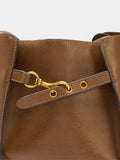 Bolso Bombonera Con Pliegues Laterales