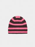 Gorro De Rayas Con Dobladillo