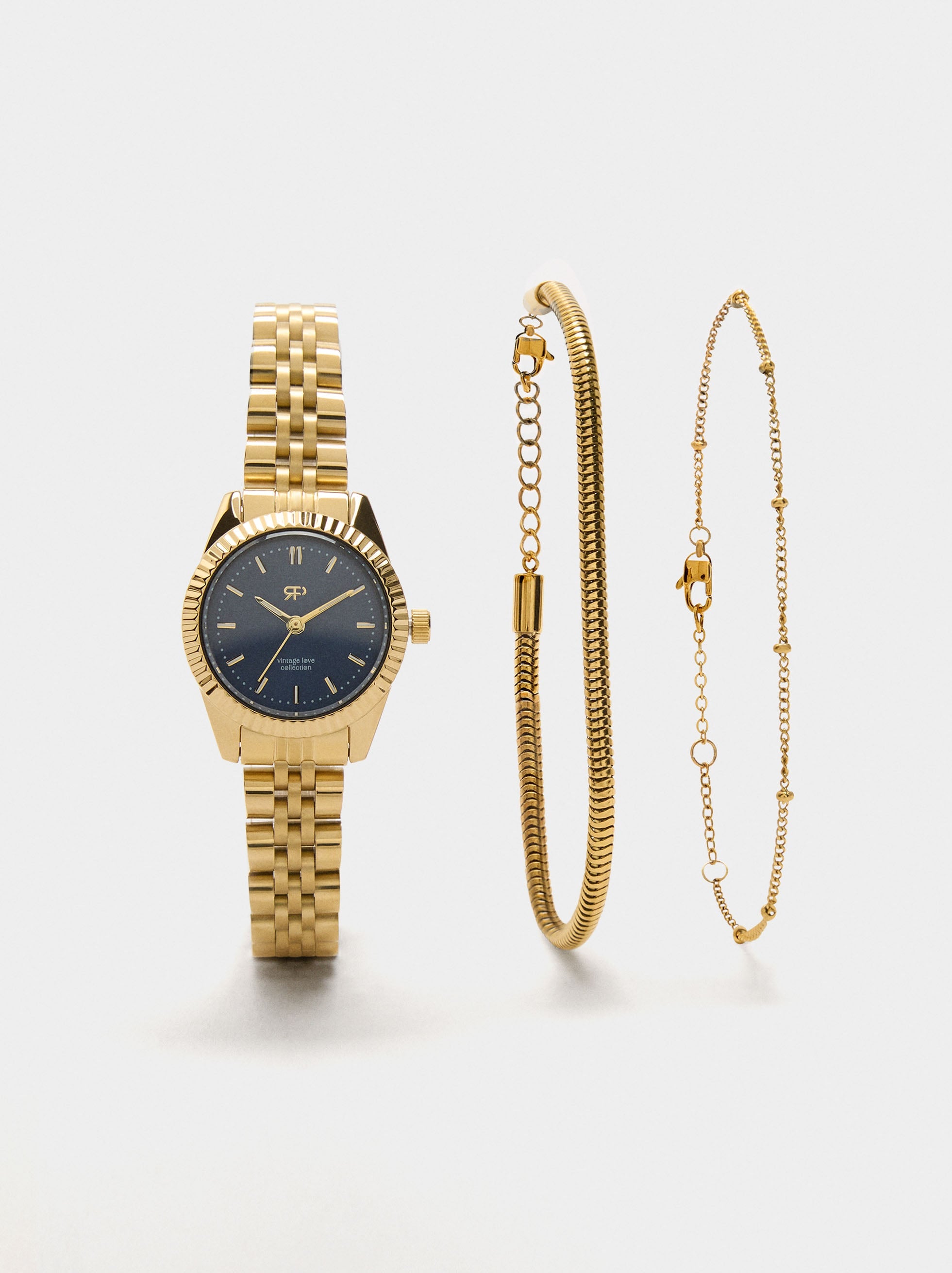 Set De Reloj Con Pulseras