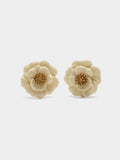 Pendientes Maxi Flor De Resina