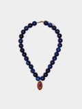 Collar Corto De Cuentas Con Colgante