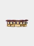 Set De Pulseras Elásticas Con Cuentas