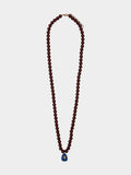 Collar Largo De Cuentas Con Colgante