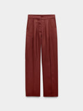 Pantalón Con Efecto Arrugado