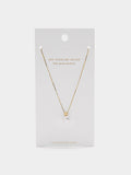 Collar Con Colgante De Perla De Agua Dulce - Plata De Ley 925