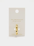 Anillo Irregular Con Circonitas - Plata De Ley 925
