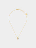 Collar Corto Con Colgante Con Circonitas - Plata De Ley 925