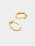 Aros Con Circonitas - Plata De Ley 925