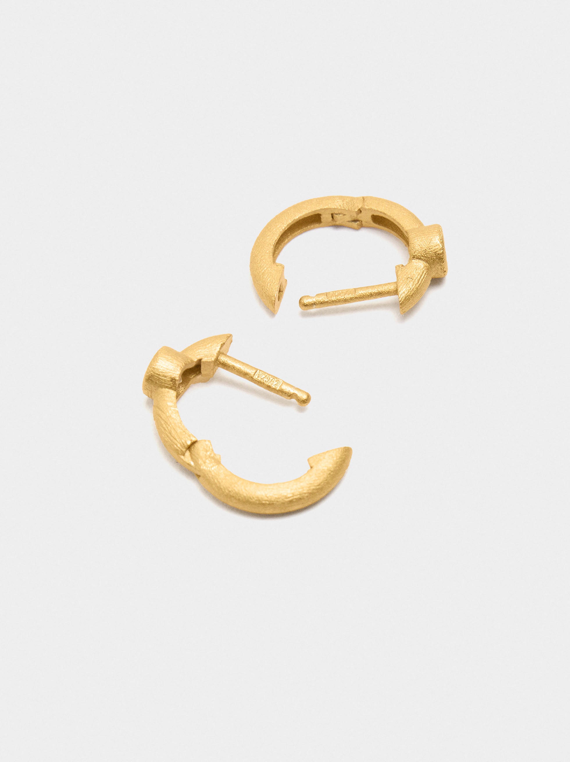 Aros Con Circonitas - Plata De Ley 925