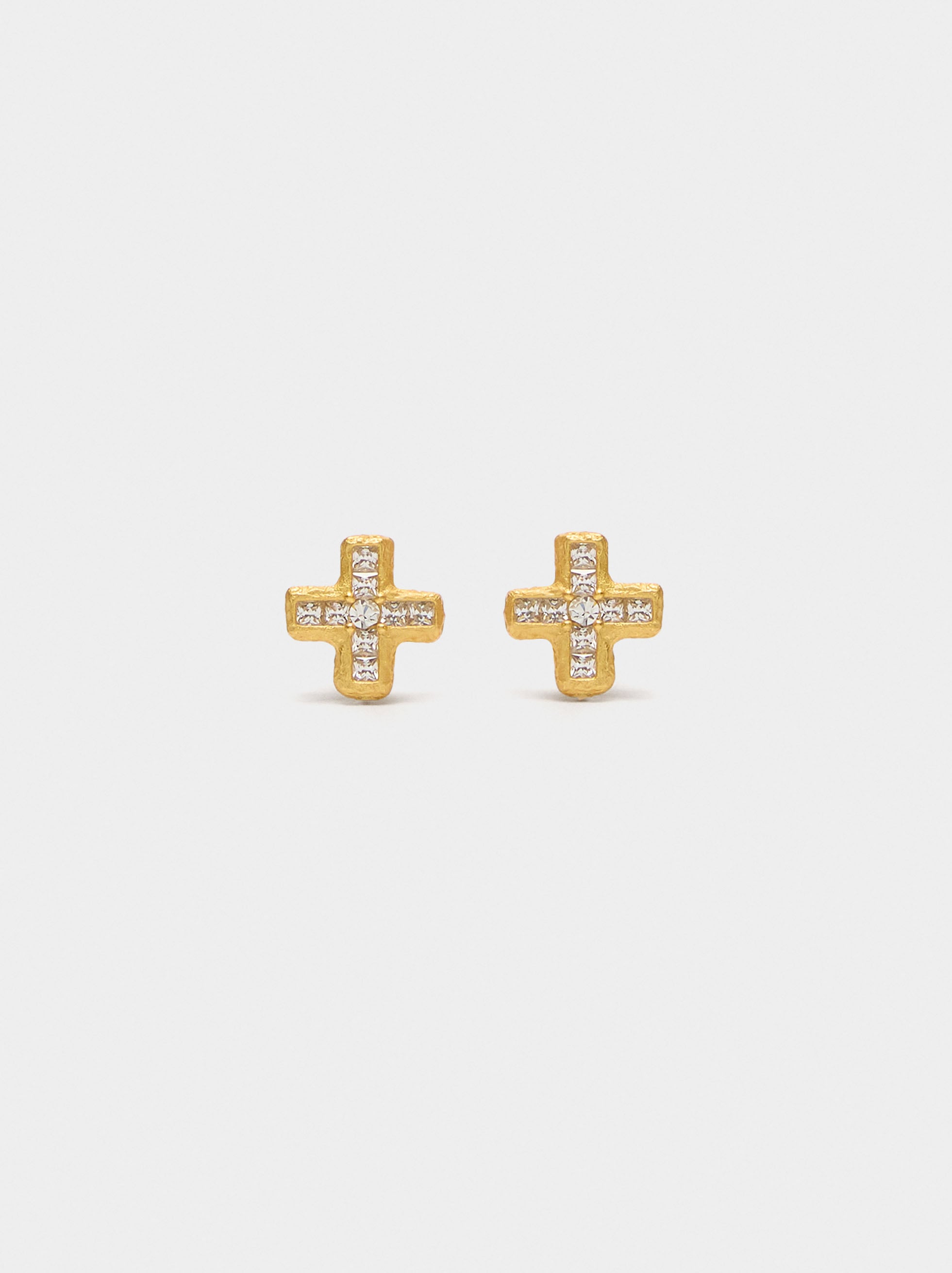 Pendientes Con Circonitas - Plata De Ley 925