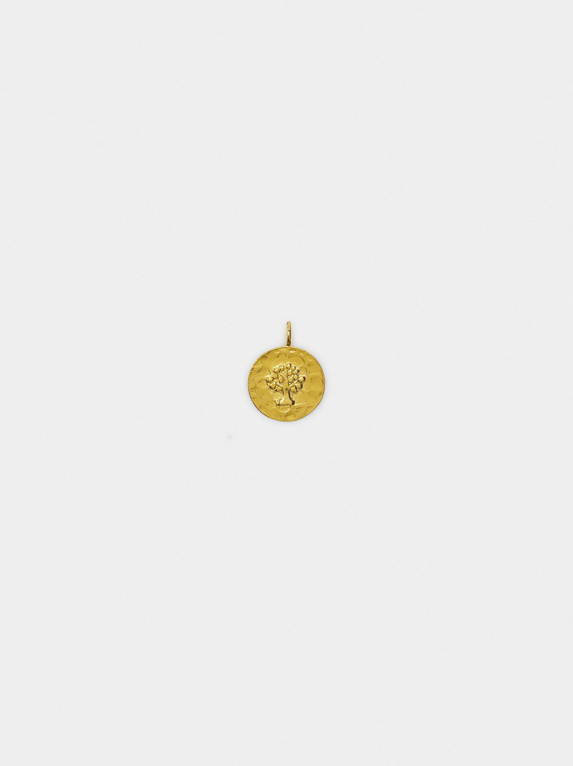 Charm Medalla Árbol De La Vida De Plata De Ley 925