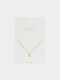 Collar Luna Con Circonia - Plata De Ley 925