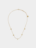 Collar Charms Con Circonitas - Plata De Ley 925