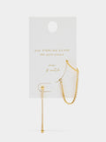 Pendientes Earcuff Con Circonitas - Plata De Ley 925