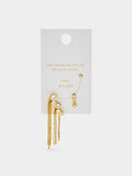 Set De Pendientes Con Circonitas - Plata De Ley 925