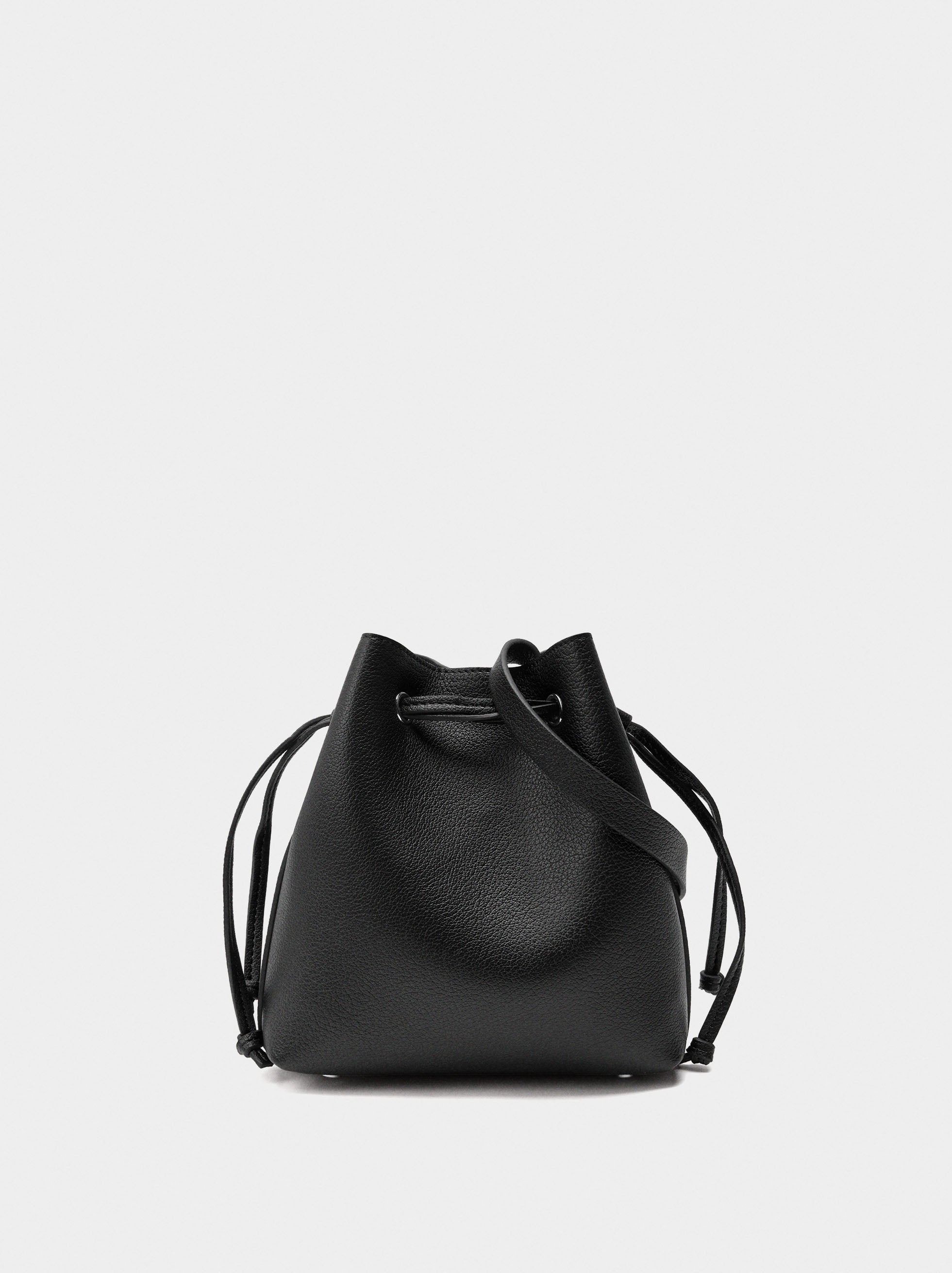 Bolso Bandolera Con Cordón