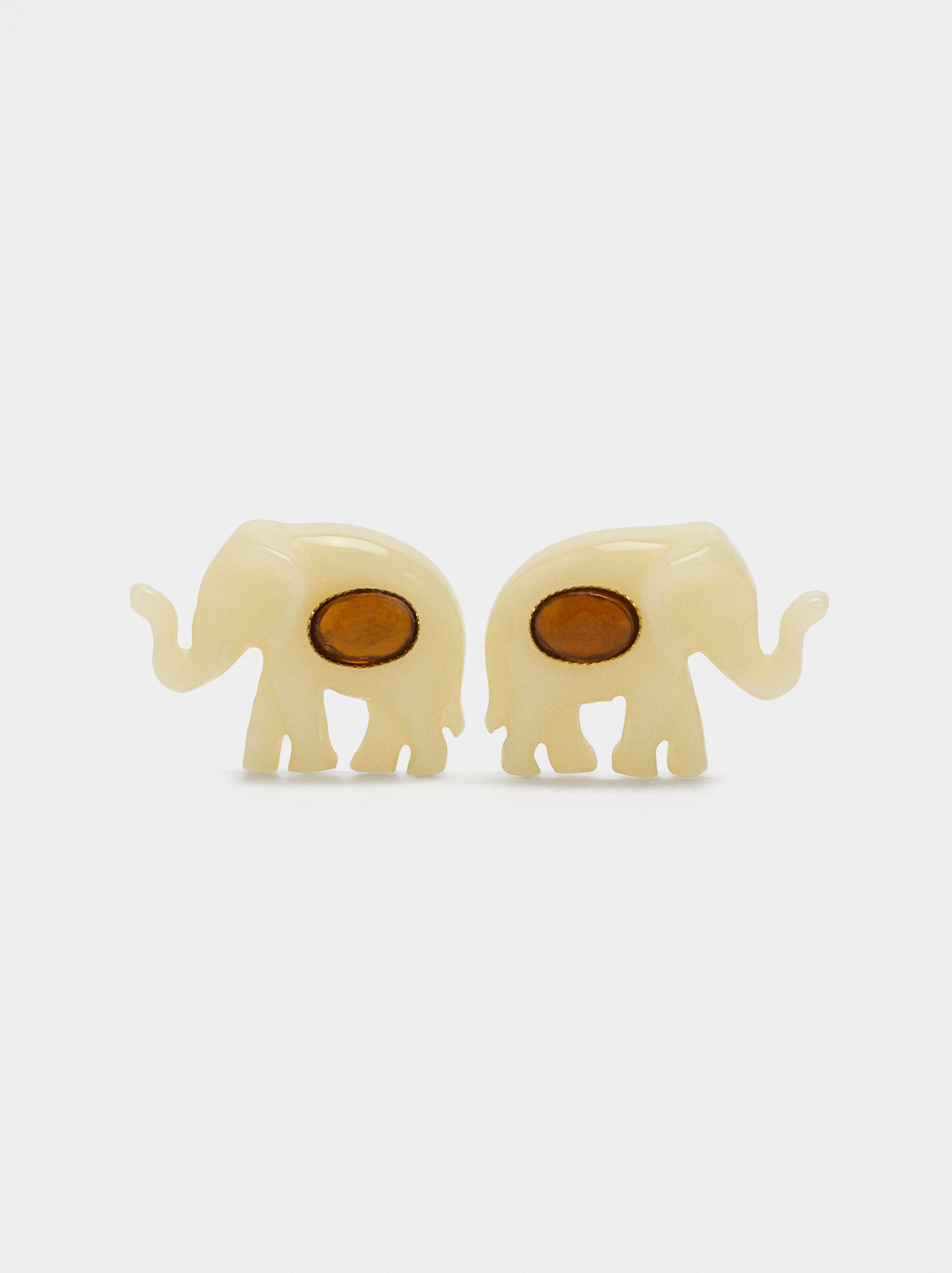 Pendientes Elefante Con Cristal